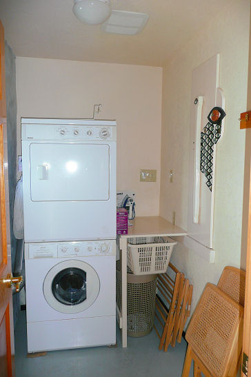 Laundry with washer/dryer etc.