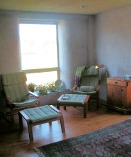 corner of living room