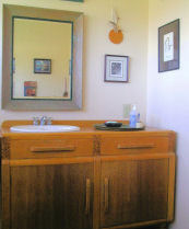 converted washstand