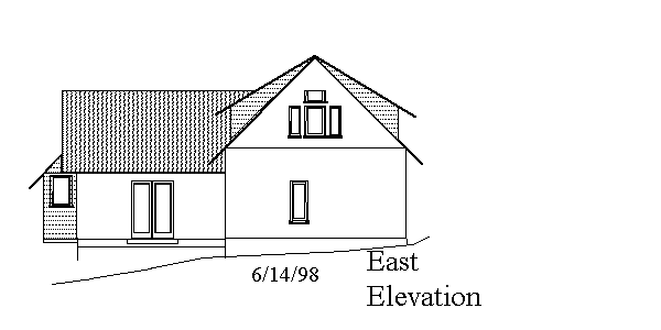 East Elevation Drawing