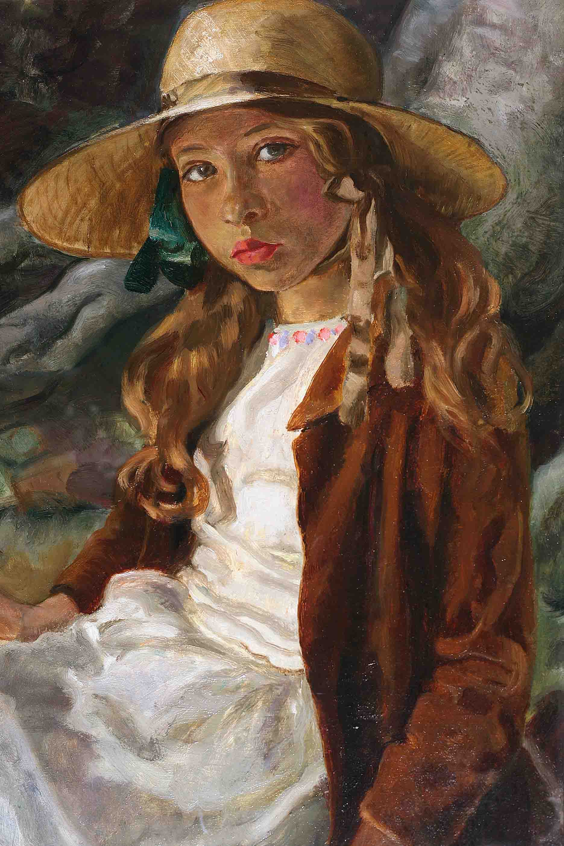 Girl in hat